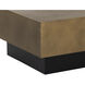 Blakely 50 X 28 inch Antique Brass Coffee Table